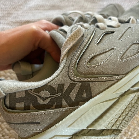 Hoka Clifton Suede Blue limited editio. Unisex women’s 8.5 - Picture 7 of 11